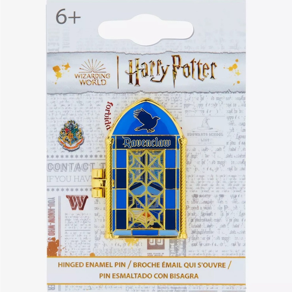 Loungefly Harry Potter Ravenclaw Window Hinge Enamel Pin — BoxLunch‎ Exclusive